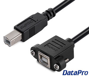 USB Panel-Mount Type B Cable