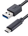 USB 3.1 Type-A to Type-C Male/Male Cable