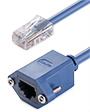 Panel-Mount Ethernet RJ45 Cat5e Extension Cable