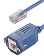 Panel-Mount Ethernet RJ45 Cat6 Extension Cable