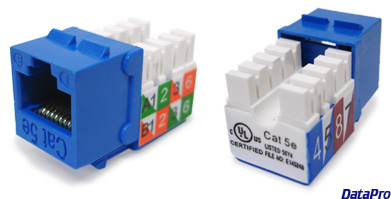 Keystone Ethernet Cat-5e Jack