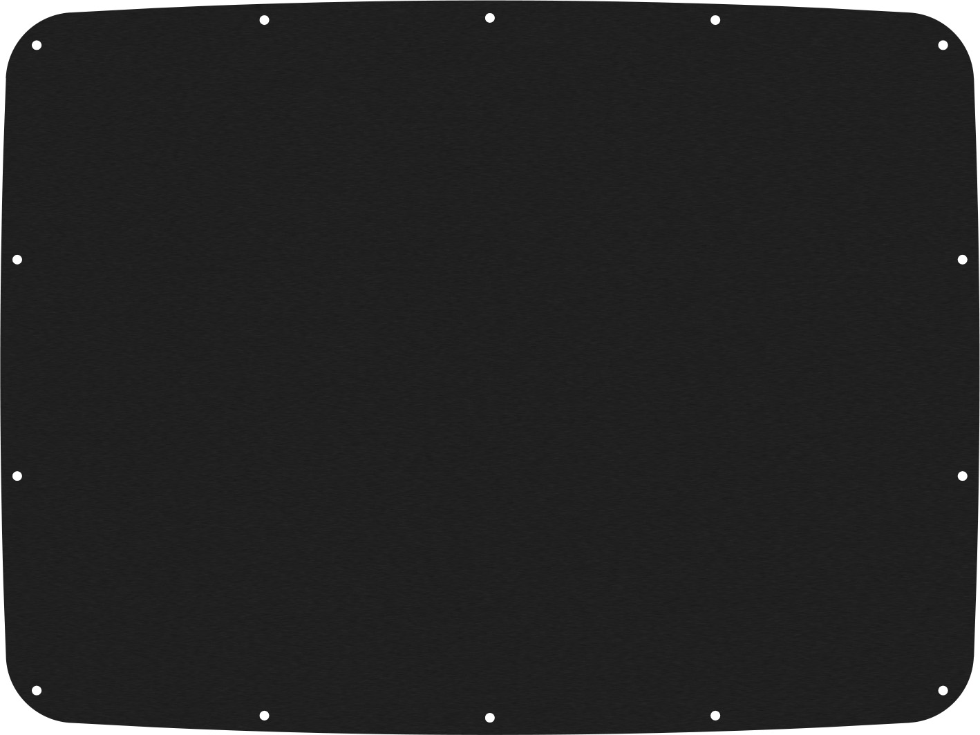 Black&nbsp;Anodized&nbsp;Aluminum Seahorse SE520/540 Base Panel