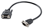 DB9 Serial Panel-Mount Male Extension