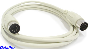 NEW XT AT Keyboard Extension Cable 6ft DIN5 M/F 