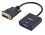 DVI-D to VGA Adapter M-F