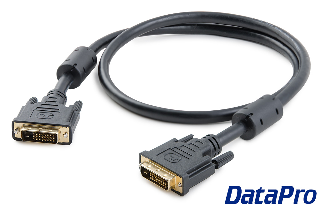1920x1200 Black 6 Feet StarTech.com 6 ft DVI-I Single Link Digital Analog Monitor Cable M/M DVIISMM6 Male to Male DVI-I Single Link Cable 