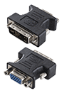 DVI Male to VGA Female Adaptor