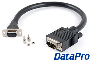 VGA Panel-Mount Extension Cable