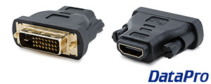 DVI to HDMI Adapters M-F and F-M
