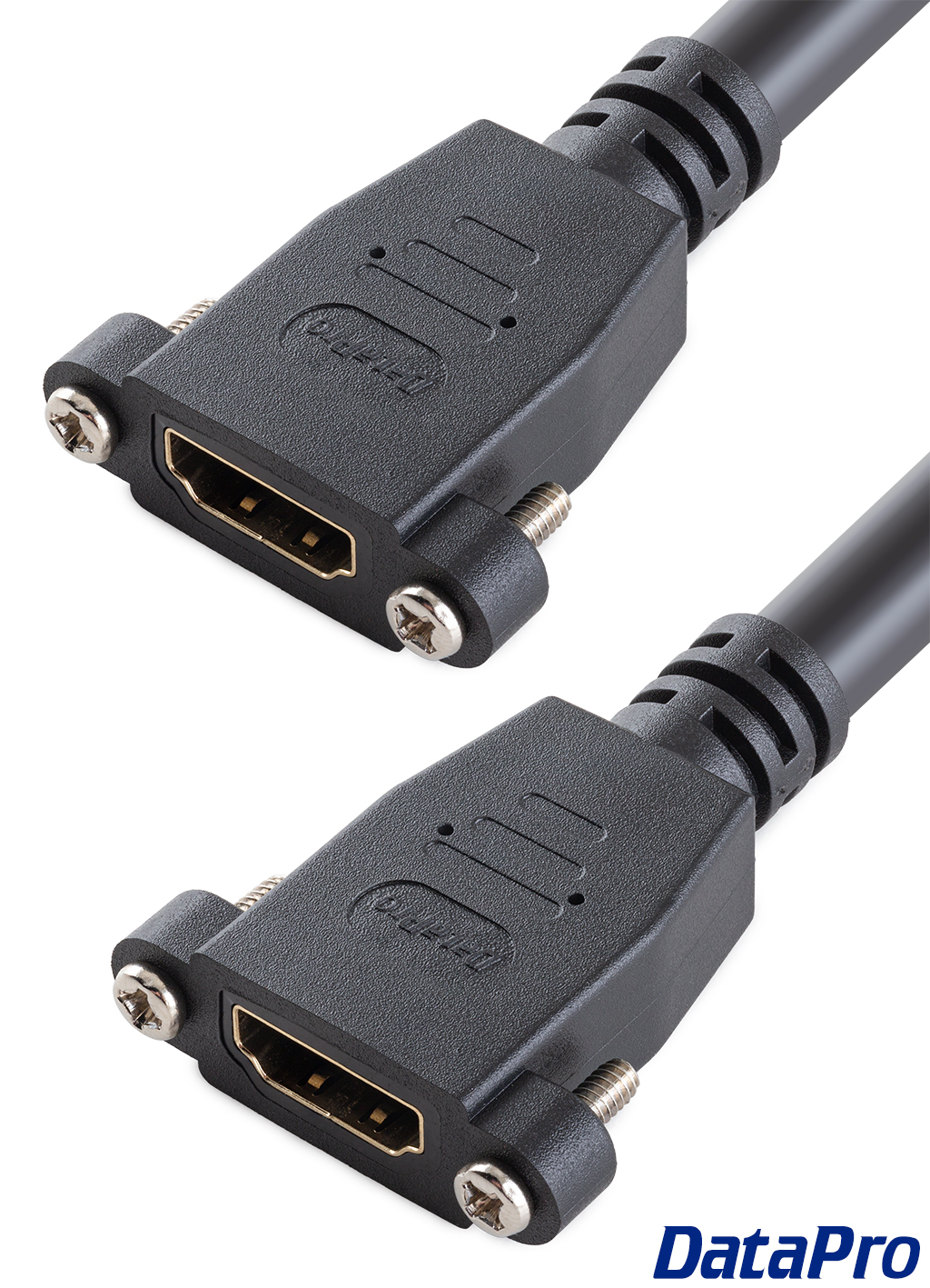 HDMI Dual Panel-Mount F/F Cable -- DataPro