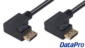 DisplayPort Dual Left-Angle M-M Cable