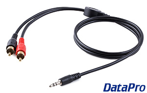 3.5mm Stereo Audio to Dual RCA