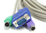 KVM Cable: VGA and PS2