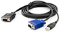 VGA to VGA/USB KVM Cable M/M