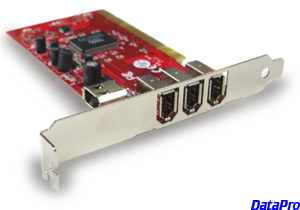 Maxtor K01PC1394A PCI 1394 Card 