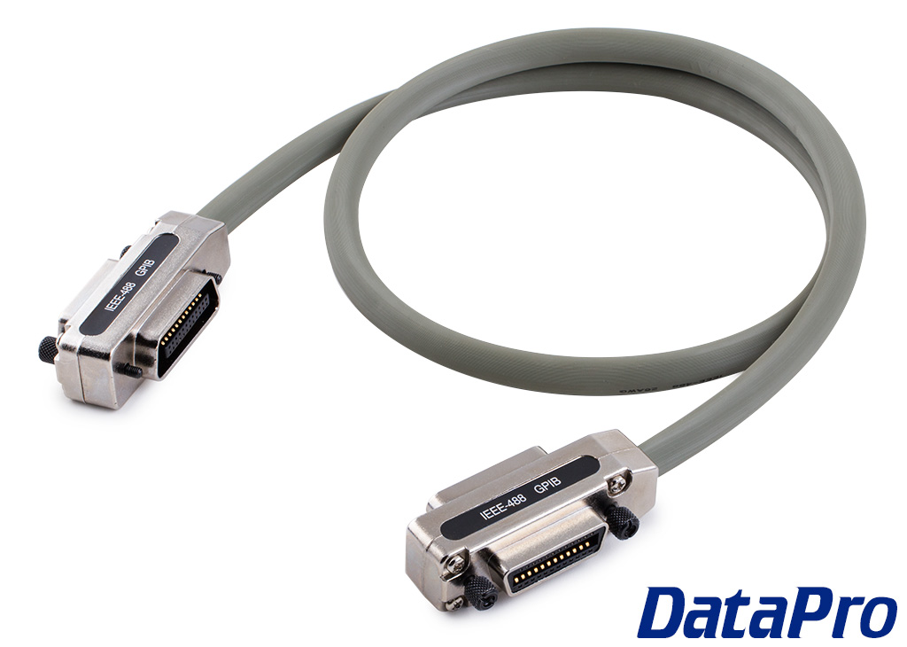 Alpha brand 1M IEEE-488 Stackable GPIB cable 