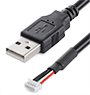 USB 2.0 Male to 5-Pin Molex PicoBlade Male Cable