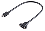 USB Mini B Panel Mount Extension Cable M-F