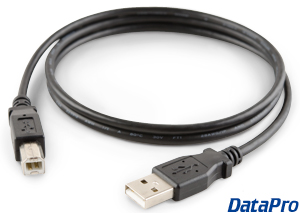 Panel-Mount USB 3.0 Type-B to Micro-B Cable -- DataPro