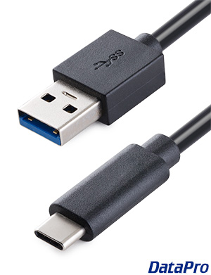 USB 3.1 Type-A to Type-C Male/Male Cable