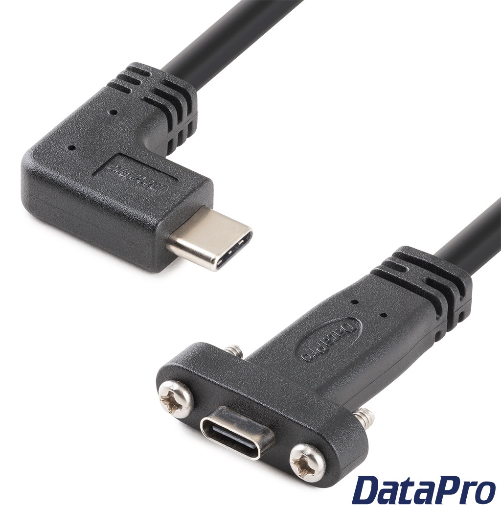 Panel-Mount USB 3.0 Type-B to Micro-B Cable -- DataPro