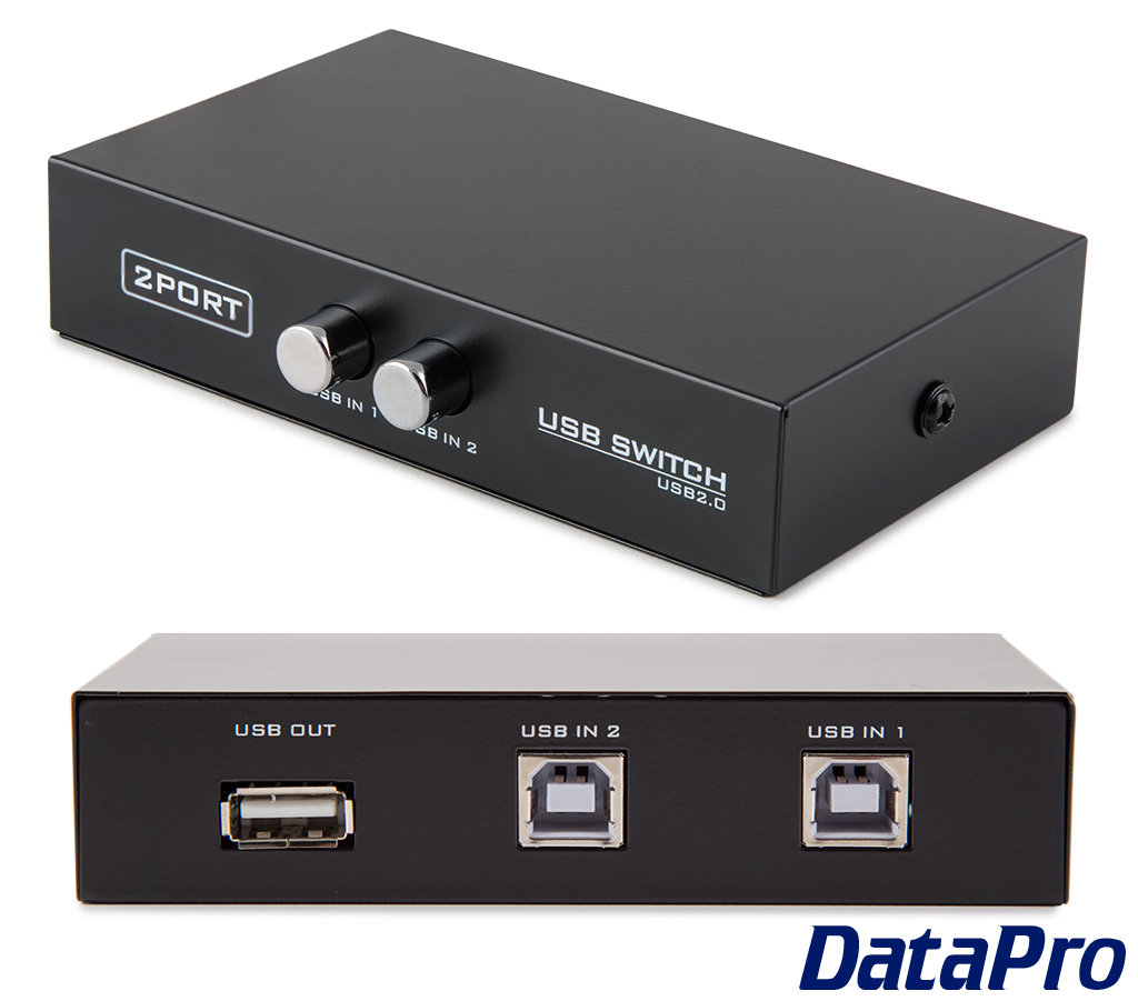 Data Switch Manual USB Type B -- DataPro