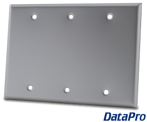 Blank 3-Gang Wall Plate