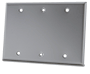 Blank 3-Gang Wall Plate