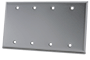 Blank 4-Gang Wall Plate