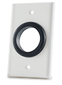 Wall Plate with Grommet Hole