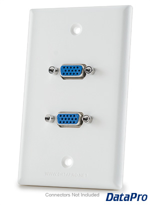 VGA Wall Plate - Dual