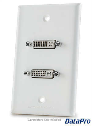 Dual DVI Wall-Plate