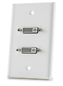 Dual DVI Wall-Plate