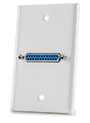 DB25 Parallel Wall Plate