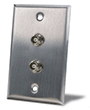 Dual BNC Wall-Plate