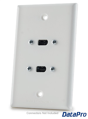 FireWire 1394 Dual Wall Plate