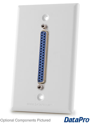 DB37 Wall Plate