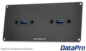 USB Dual Horizontal Plate