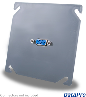 VGA Industrial Wall-Plate