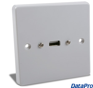 European USB Wall-Plate