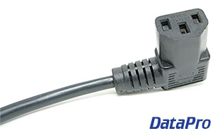 Right Angle C13 PC Power Cord (North America)