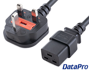 Power Cord UK to C19