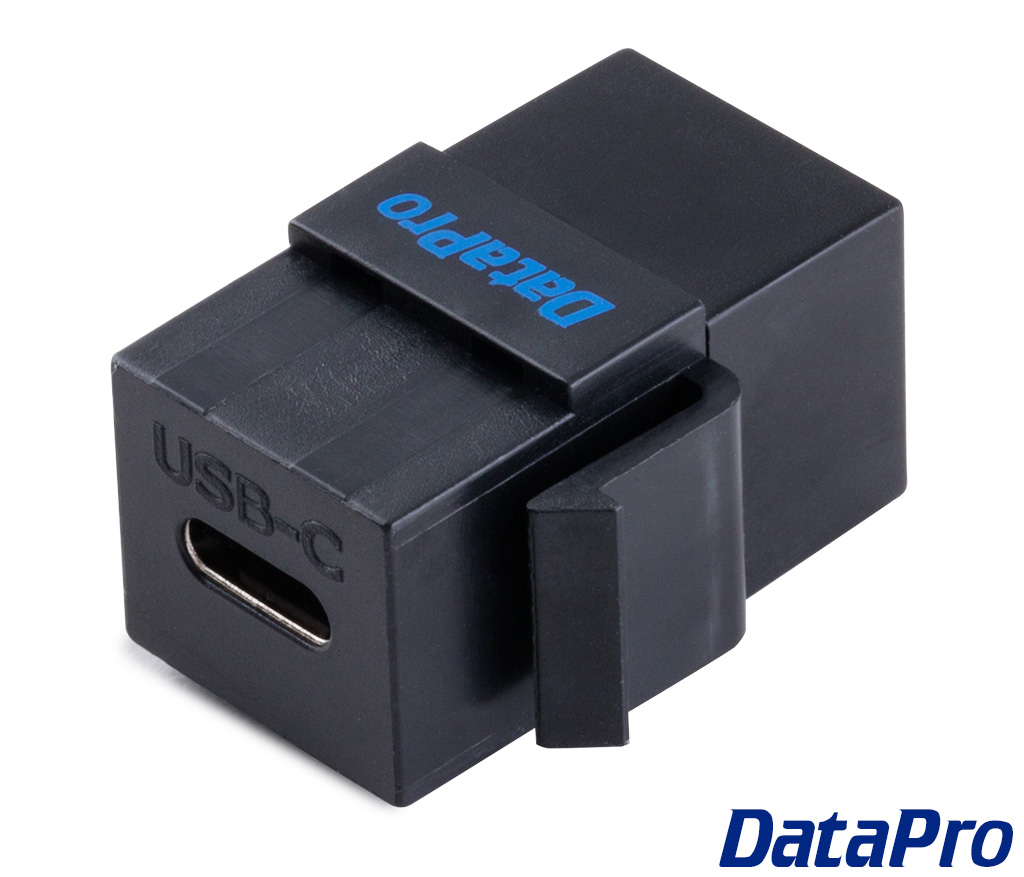 Keystone USB-C USB 3.0 coupler -- DataPro