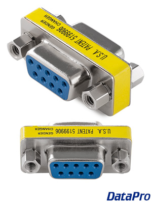 DB9 Panel-Mount 9-pin Serial Coupler