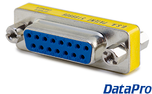 DB15 Panel-Mount Coupler Female-Female