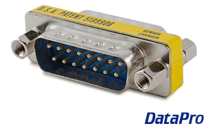 DB15 Panel-Mount Coupler Male-Male