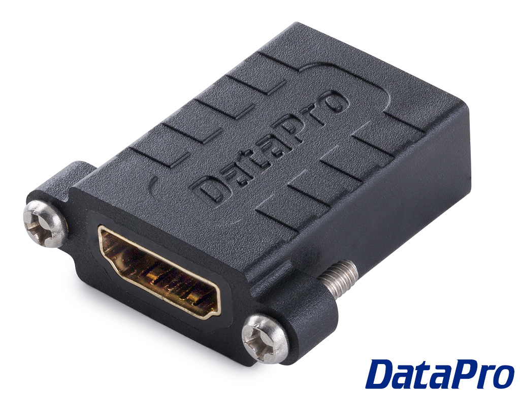 HDMI Panel-Mount Coupler F/F -- DataPro