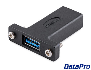 Panel Mount USB 3 Type-A Coupler F-F