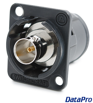 Switchcraft XLR-mount BNC coupler F/F