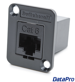 Switchcraft CAT6 Coupler Neutrik D/XLR Mount